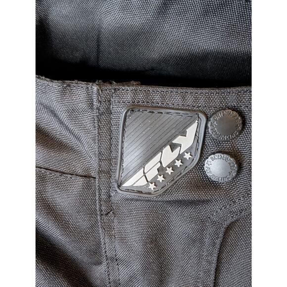 Fly Racing Motorcycle Pants Black Padded Armor Reflective Short 36 Motocross - Picture 3 of 8